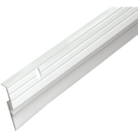 All-Source 1-5/8 In. x 36 In. White Aluminum & Vinyl Door Sweep W59/36HDB